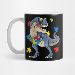 Dinosaur Autism Mug